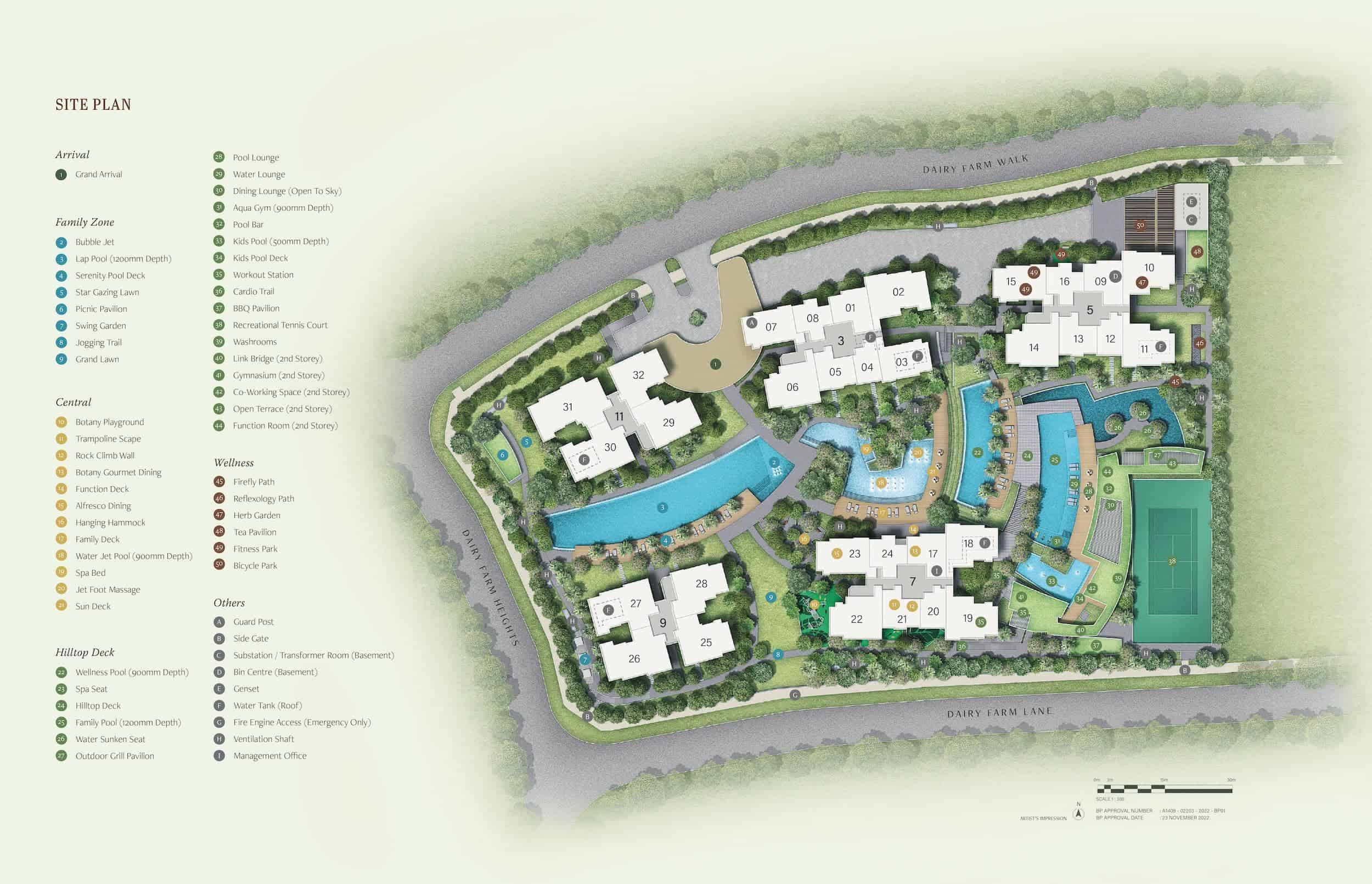 The Botany Site Plan HiRes